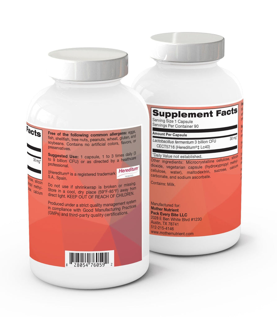 Breastfeeding Probiotic - Mother Nutrient